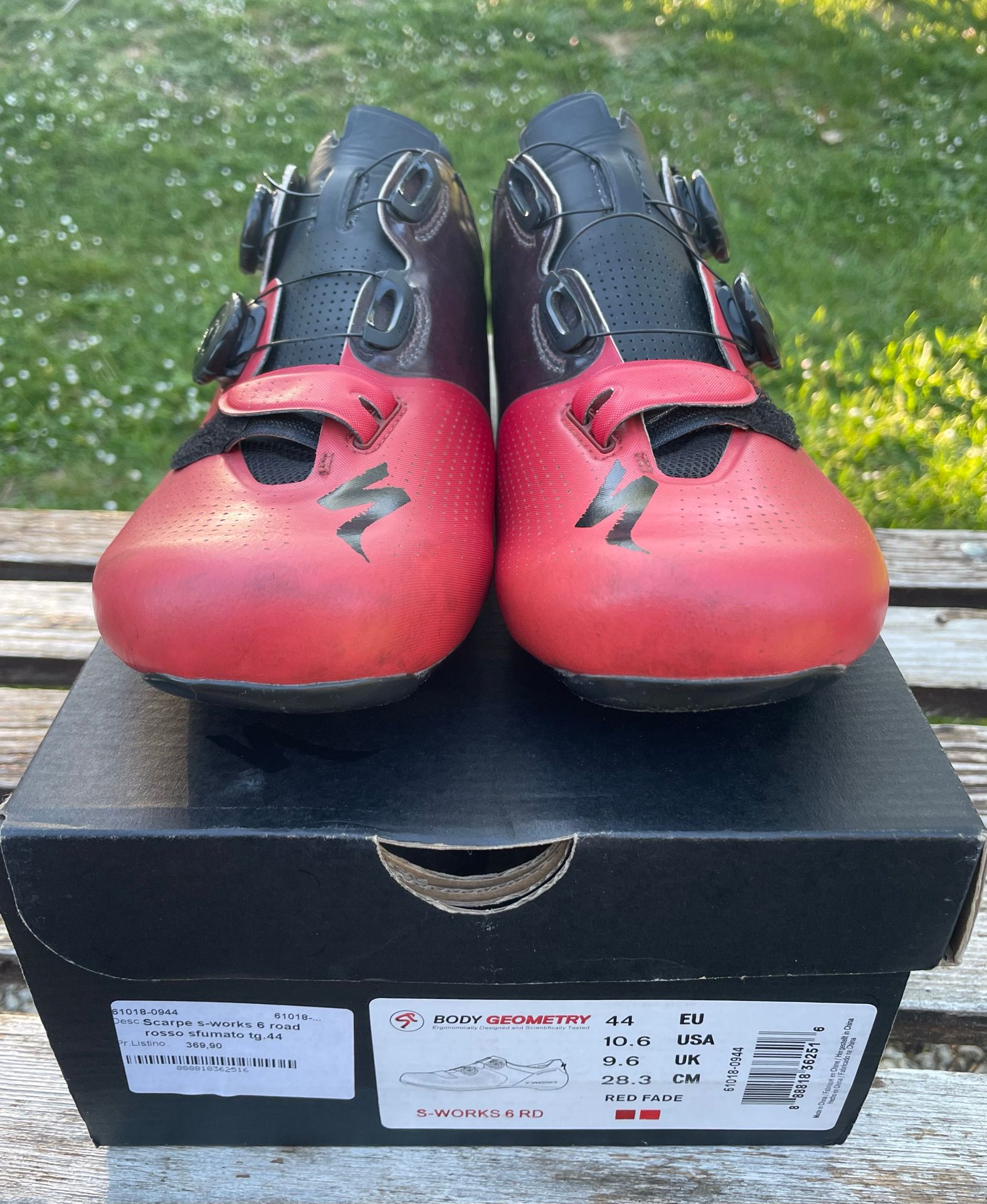 SPECIALIZED S-WORKS 6 ROAD SHOES 40.5 /25.75cm SPECIALIZED S
