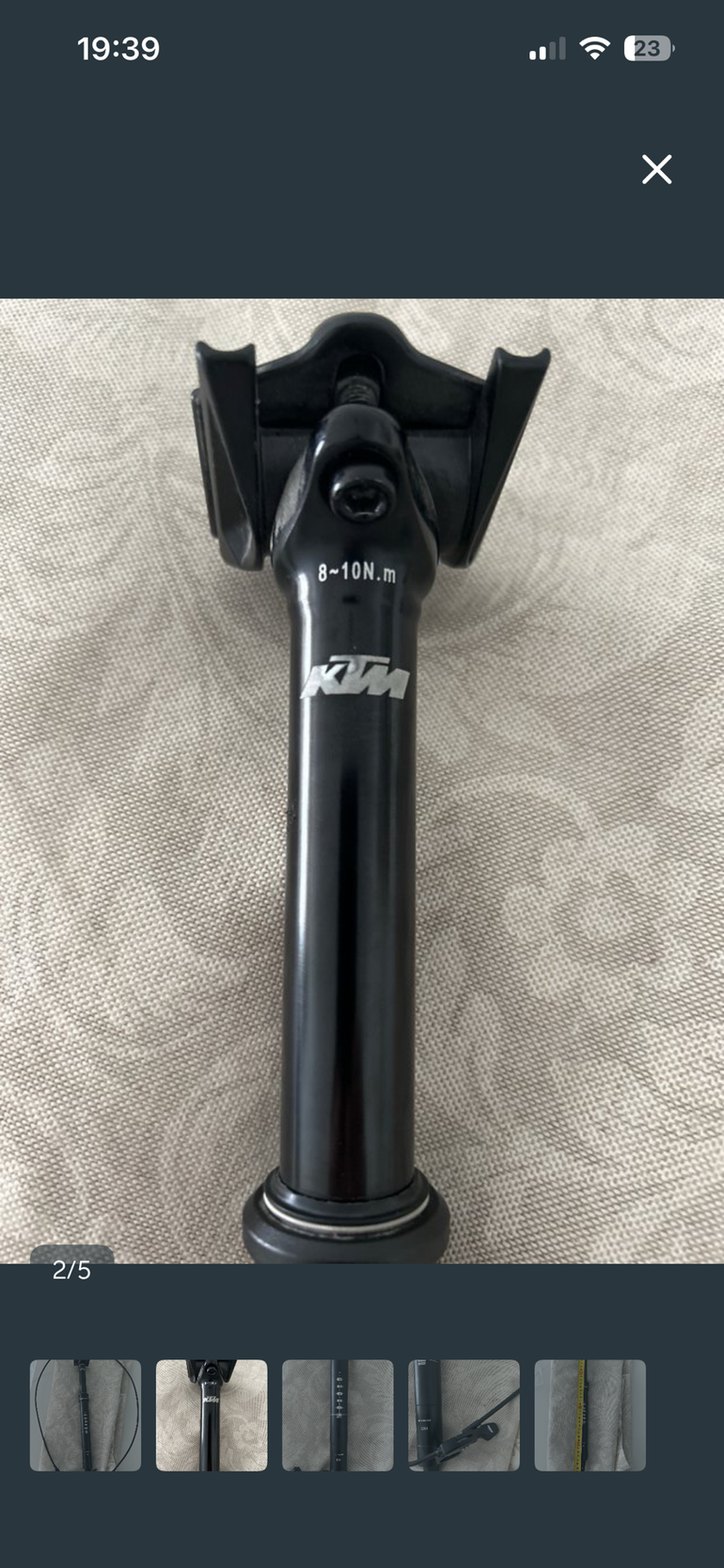 Used Ktm tija telescópica COMP 2025 bike — image 2 of 5