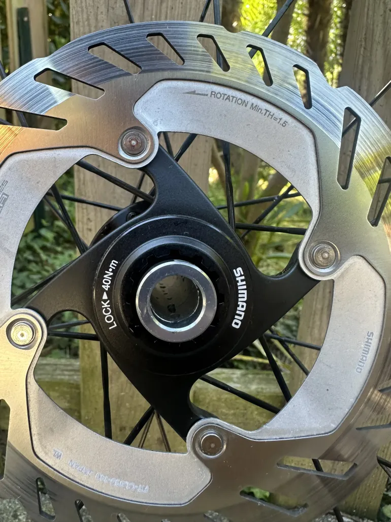 Used Shimano 105 RS710 C46 TL Disc Wheelset 2025 bike — image 4 of 12