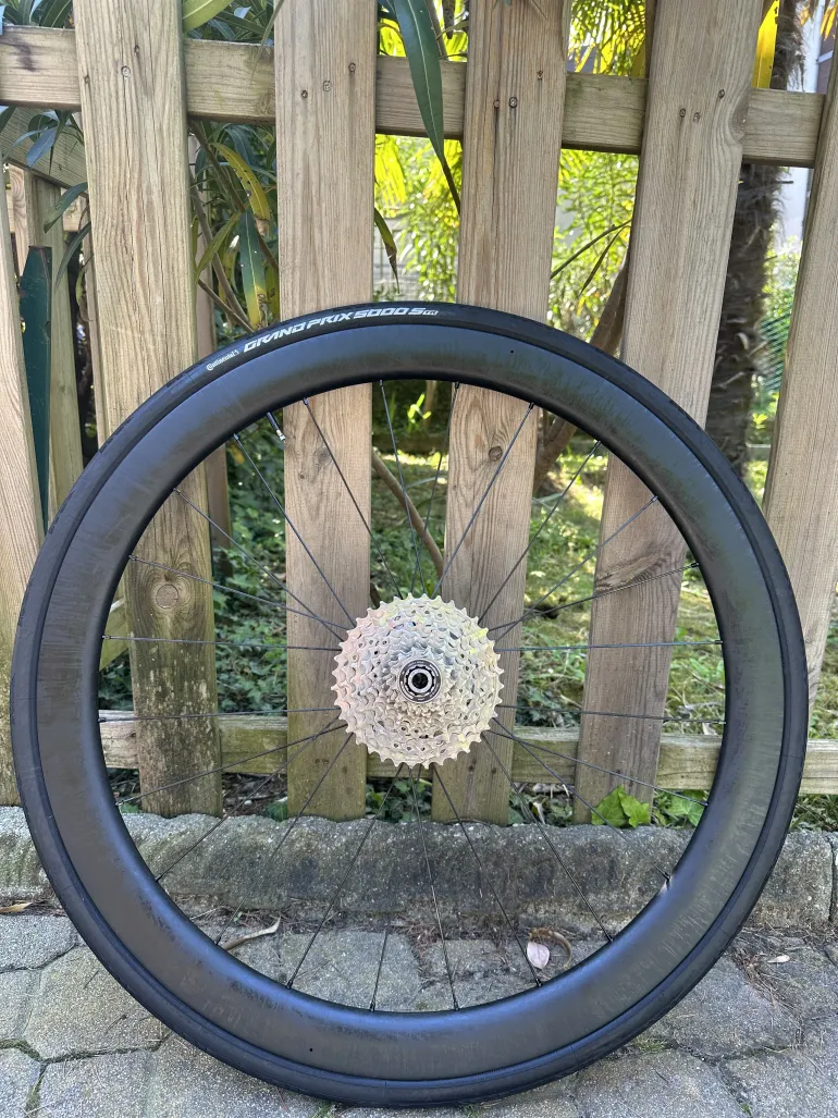 Used Shimano 105 RS710 C46 TL Disc Wheelset 2025 bike — image 12 of 12
