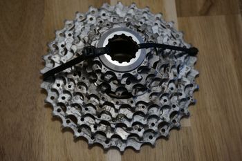 Used Shimano XT 9-speed Cassette 11/32 CS-M770 bike