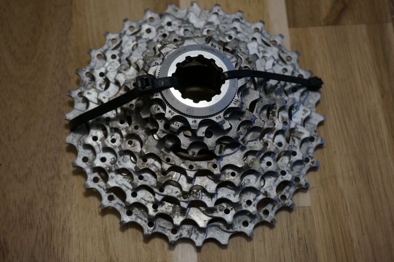 Used Shimano XT 9-speed Cassette 11/32 CS-M770 bike — image 1 of 6