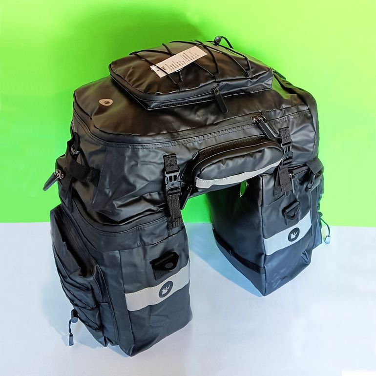 Used Rhinowalk Alforjas triple Waterproof 3 en 1 bike — image 2 of 5
