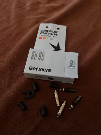 Used Schwalbe Clik Valve Umrüstkit bike — image 1 of 2