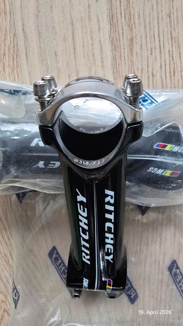 Brugt Ritchey WCS 4-Axis Stem 120mm 31.8mm bike — billede 2 af 2