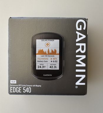 Garmin, Edge 540 Solar
