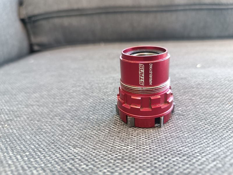 Used Stans Notubes Durasync Freehub 6-Pawl for SRAM XD Wheels