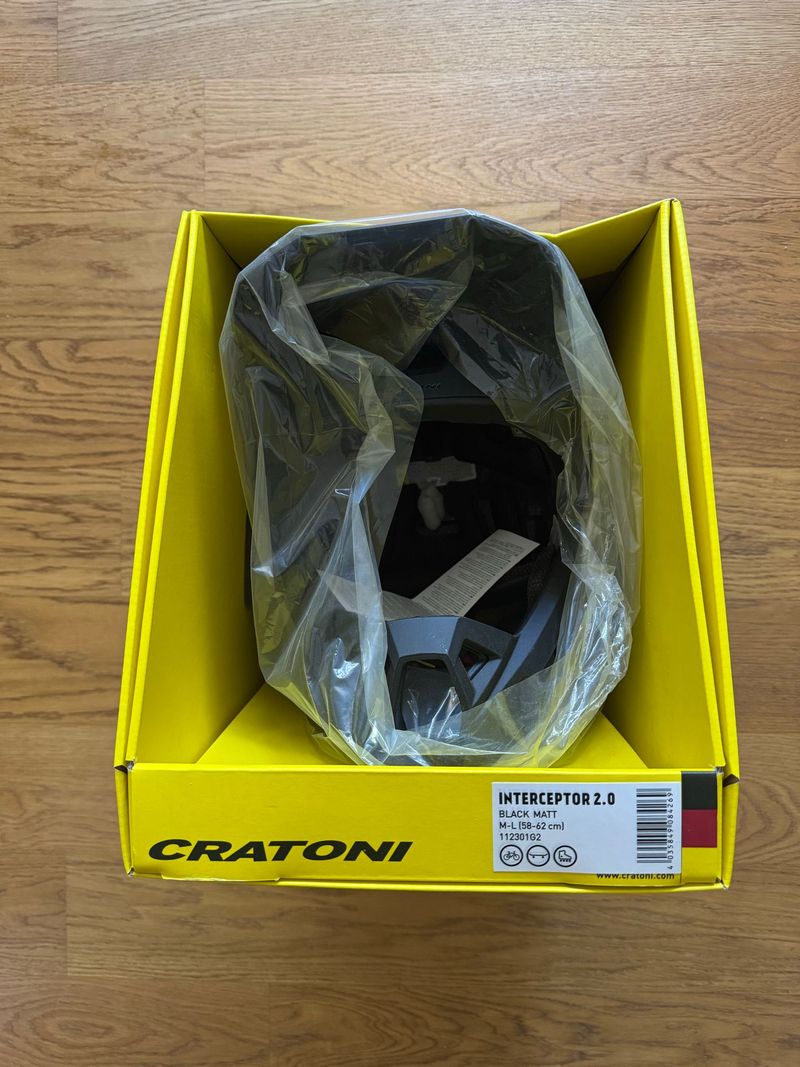 Używany cratoni Interceptor 2.0 Fullface Helmet 2021 bike — zdjęcie 5 z 9