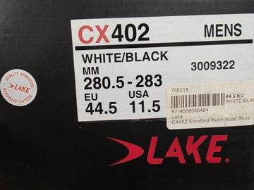 Gebrauchtes Lake CX402 Road Cycling Shoes bike — Bild 13 von 13