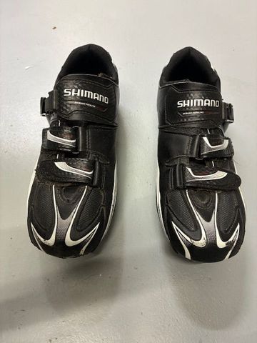 Brugt Shimano Chaussure en cuire cycliste taille 44 2018 Basketball
