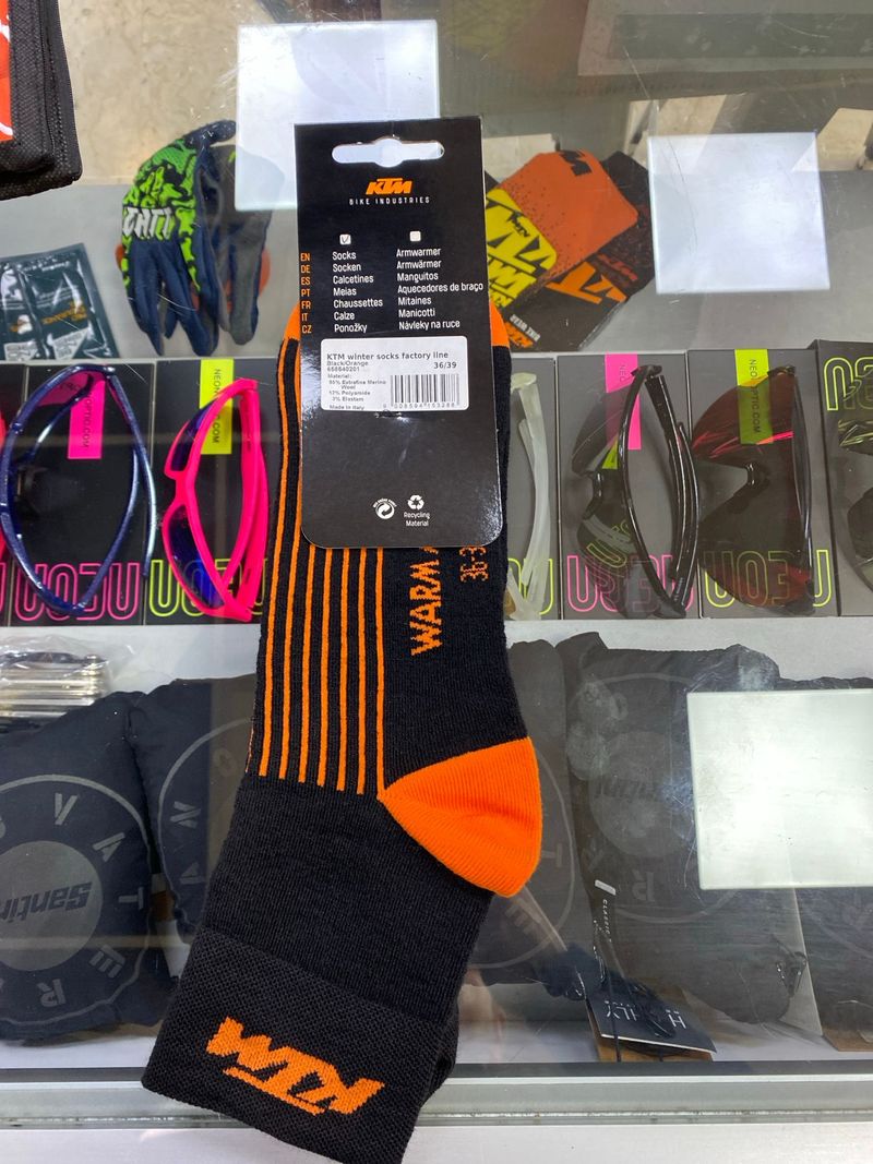 Used Ktm winter socks factory line 2023 Cycling Clothing