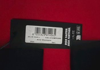 Used Le Col Armlinge Schwarz Größe L bike — image 2 of 2