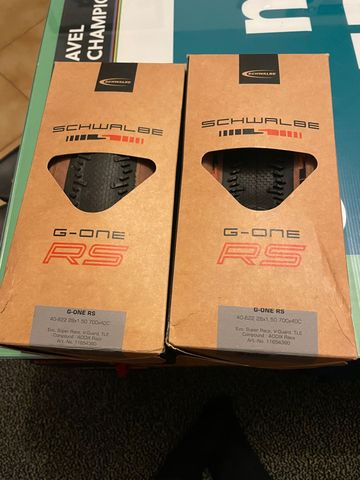 Tweedehands Schwalbe G-ONE RS 2025 Tyres & Tubes