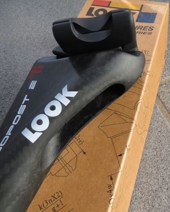 Used Look ERGOPOST 2 25.0 Ti Matt Opaco Seatpost 2026 bike