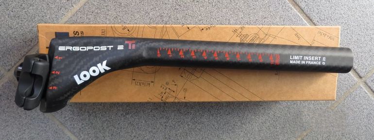 Used Look ERGOPOST 2 25.0 Ti Matt Opaco Seatpost 2026 bike — image 2 of 5