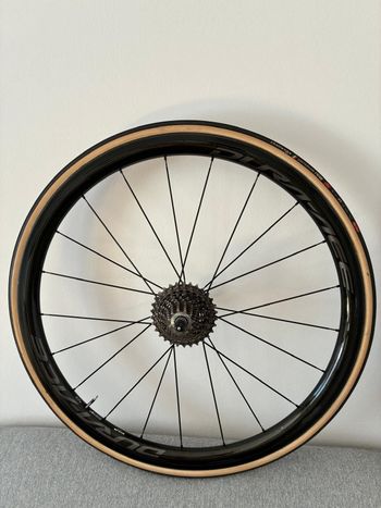 Used Shimano Dura-ace C35 Carbon Laufräder Schlauchreifen bike — image 5 of 5
