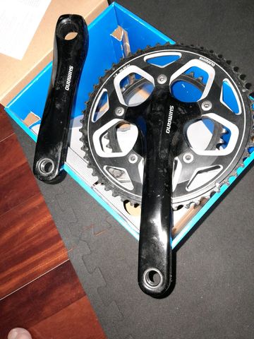 Käytetty Shimano rs 500 2015 Drivetrain & Pedals