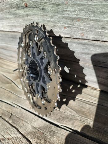 Used Shimano 105 R7100 Series 2-speed 11-36T cassette CS-HG710-12 2025 bike — image 4 of 7
