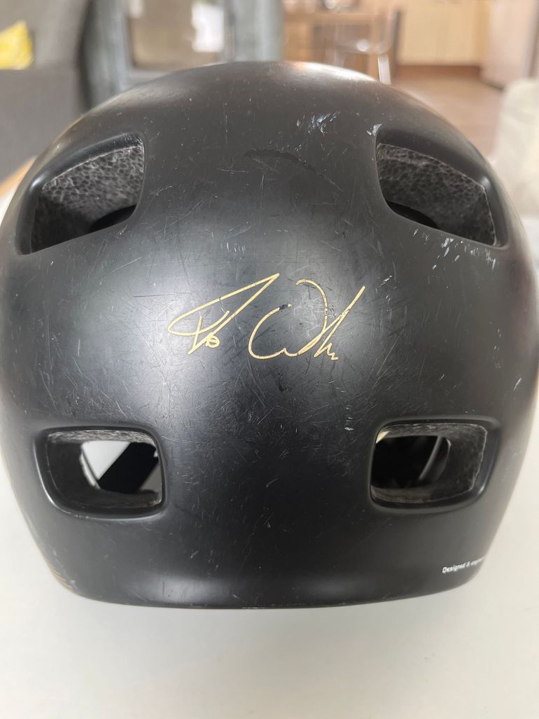 Used POC Crane MIPS Fabio Wibmer edition helmet 2020 bike — image 4 of 5