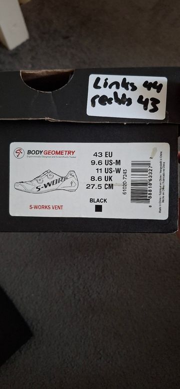 Specialized S-Works Vent Shoes Cycling Shoes usato