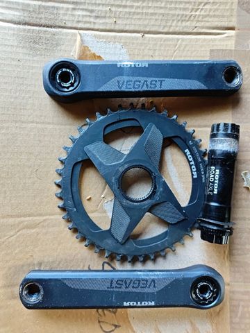 Brugt Rotor Vegast Crank Arms 2023 Drivetrain & Pedals