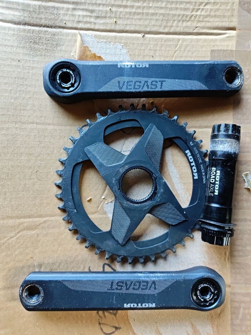 Gebrauchtes Rotor Vegast Crank Arms 2023 Drivetrain & Pedals