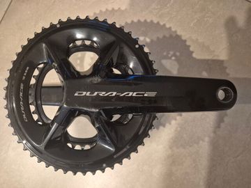 Brugt Shimano Dura Ace Crank Drivetrain & Pedals