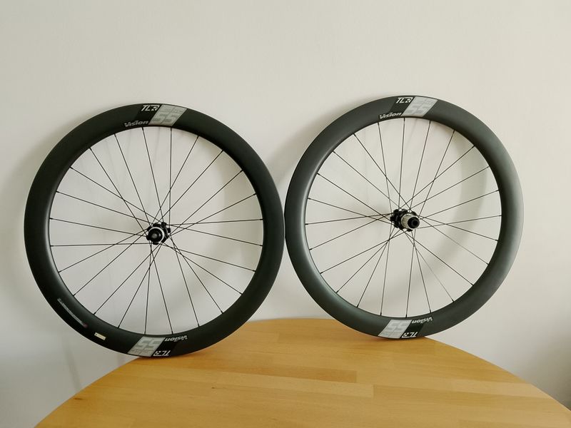 Used Vision SC55 Carbon Disc Wheelset Centerlock 2024 Wheels