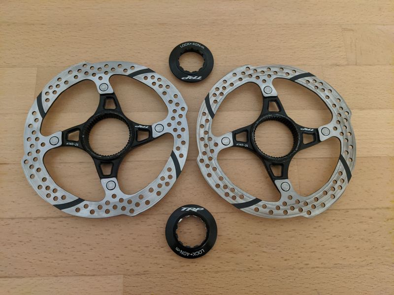 Used Trp TR-25 140mm Disc Rotor Set 2024 Brakes