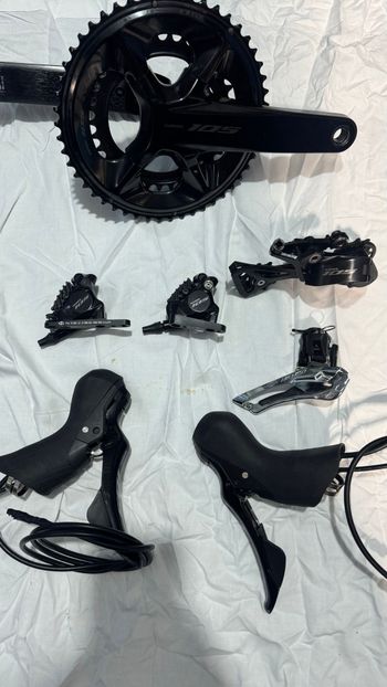 Shimano, 105 Disc Meccanico 12v