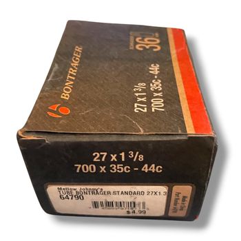 Bontrager, Standard Tube 27x1 3/8 36mm Schrader 700x35c-44c