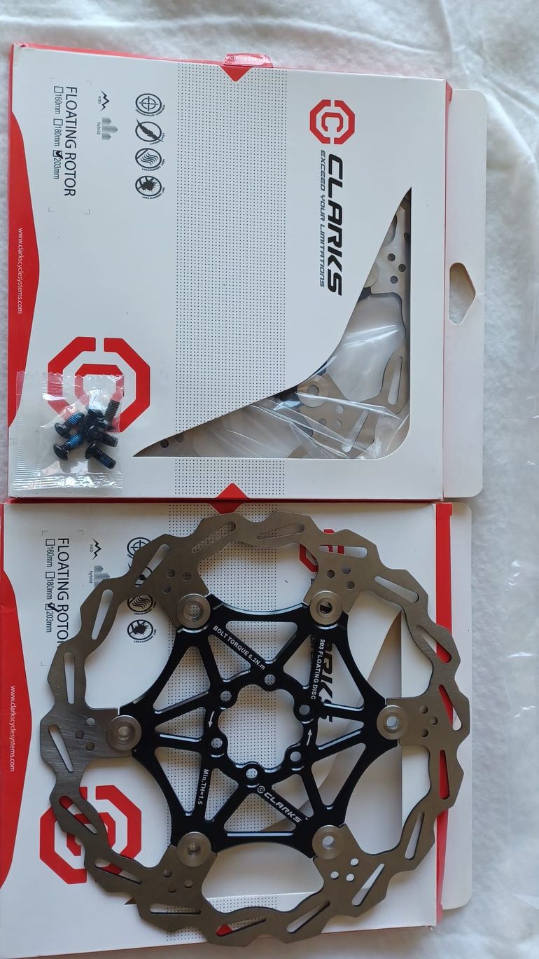 Used clarcs CFR-02 203mm Floating Rotor 2024 bike — image 1 of 2