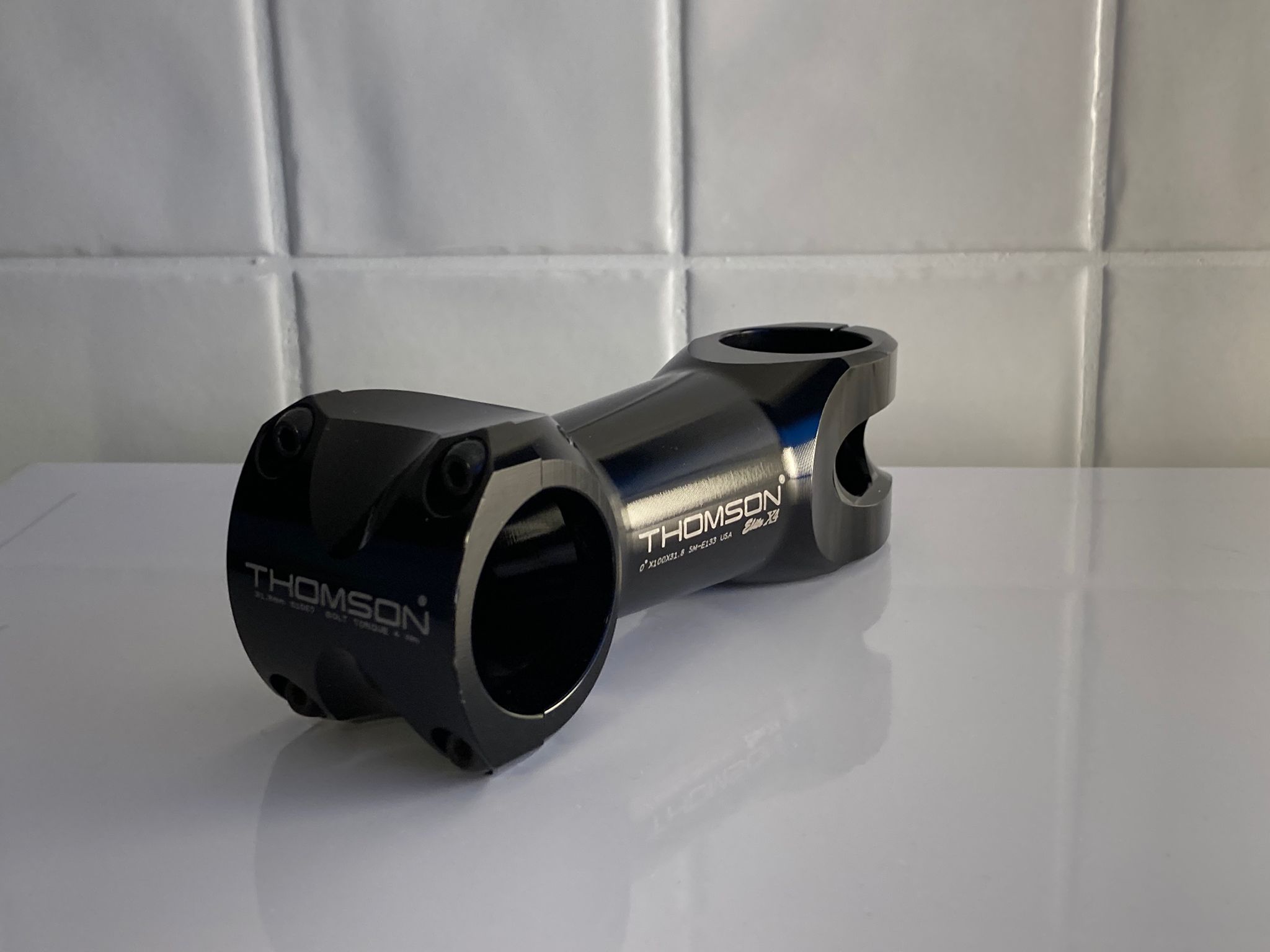 THOMSON Elite X4 ステム 90mm ブラック