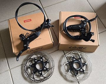 Used Sram Level Silver 2 Pistons Brakes