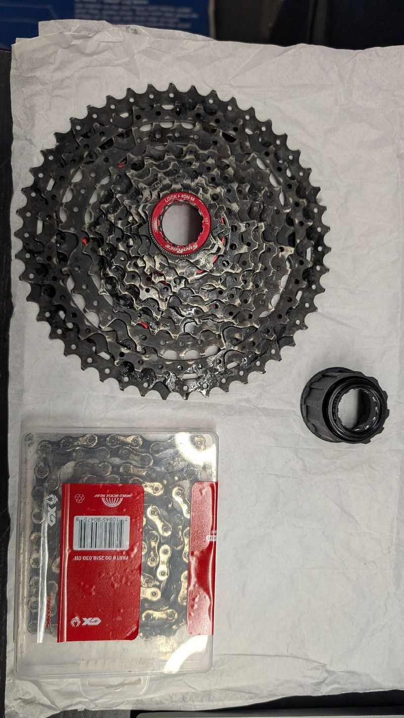 Used Sunrace CSMX9X 10-46T 11-speed XD Cassette 2022 Drivetrain & Pedals