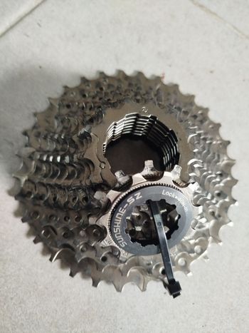 Used Sunshine Cassette 11/32 12v para núcleo HD 2025 bike