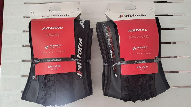 Used Vittoria Agarro and Barzo Trail 29x2.6 Tires 2026 bike — image 1 of 2