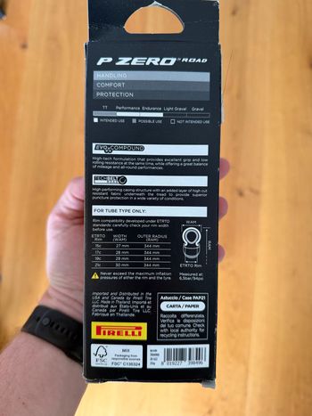 Used Pirelli P Zero Road Tire 2026 bike — image 3 of 7