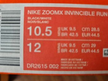 Used Nike Invincible Run 3 2025 bike — image 6 of 6
