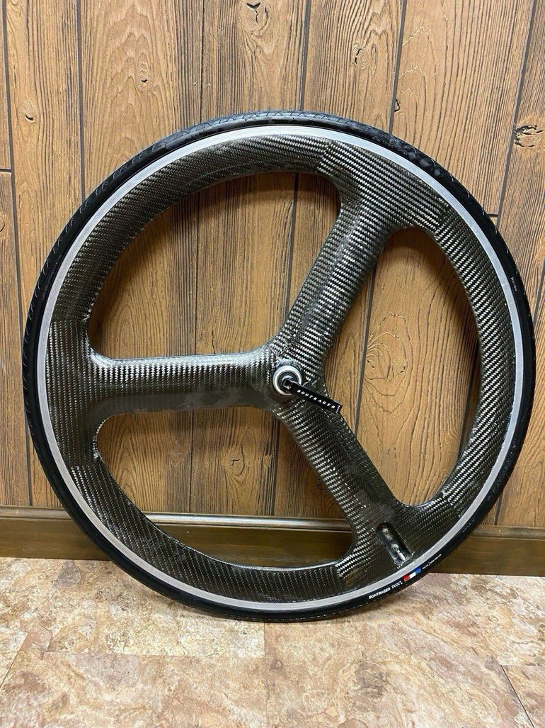 Front Wheel Hed Wheelset Trispoke Clincher 2010