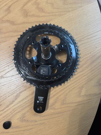 Used Shimano Dura Ace Di2 R9200 Dual Sided Powermeter Crankset 2026 bike — image 3 of 5