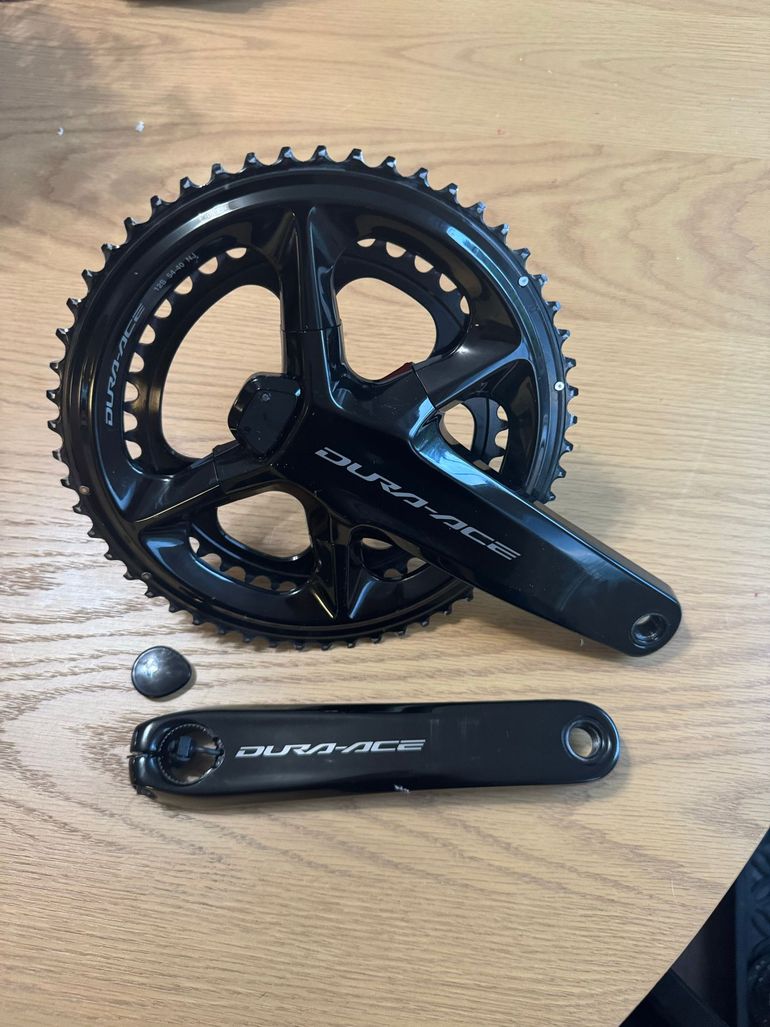 Used Shimano Dura Ace Di2 R9200 Dual Sided Powermeter Crankset 2026 bike — image 1 of 5