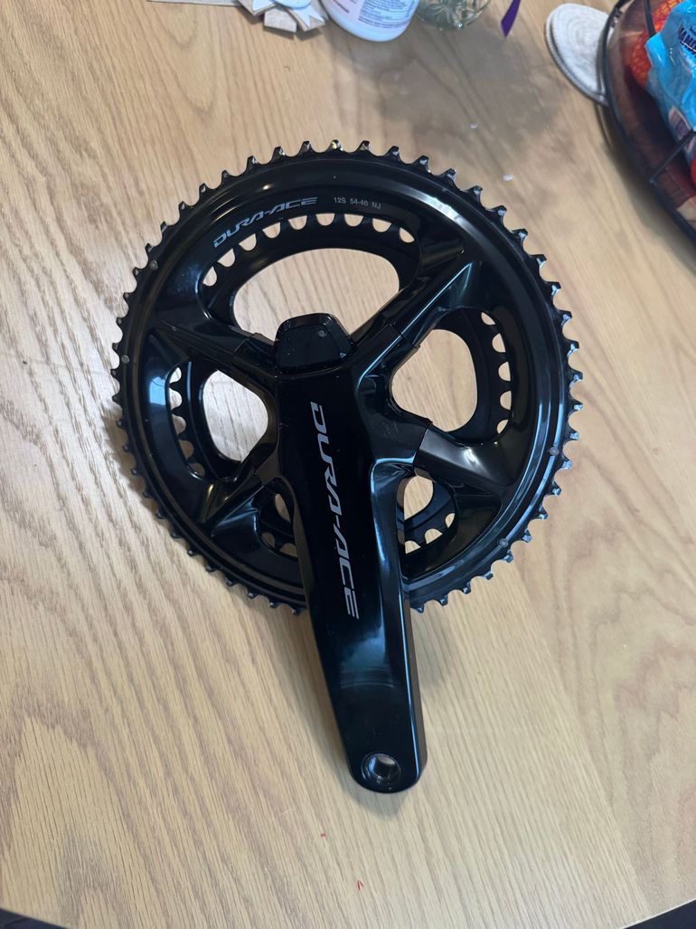 Used Shimano Dura Ace Di2 R9200 Dual Sided Powermeter Crankset 2026 bike — image 2 of 5