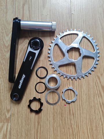 Hope RX Crankset Drivetrain & Pedals usato