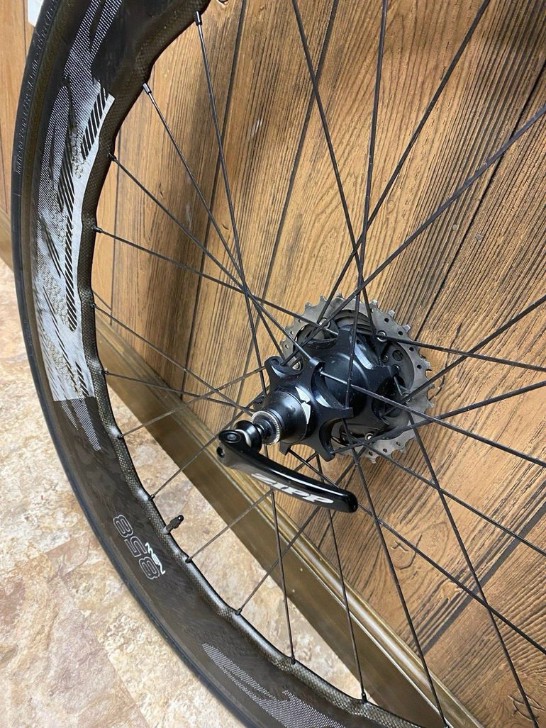 Used Zipp 858 NSW Carbon Clincher 2018 bike — image 8 of 14