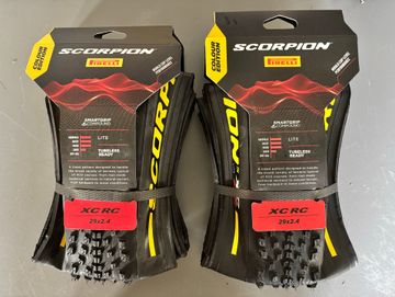 Used Pirelli Coppia Scorpion XC RC Lite 29 x 2.4 2026 Tyres & Tubes