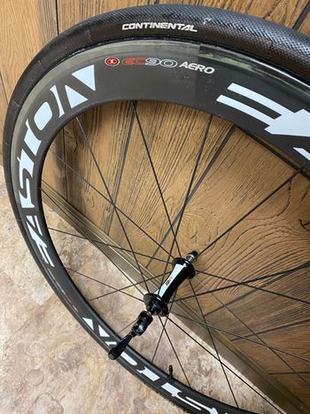 Used Easton EC90 Aero Carbon Tubular 2014 bike — image 12 of 13