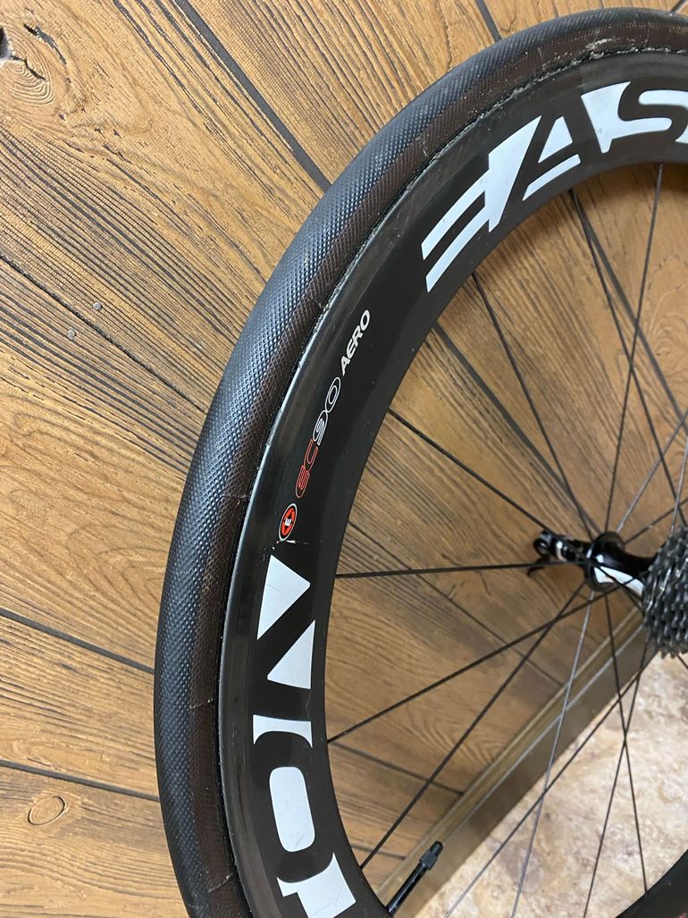 Used Easton EC90 Aero Carbon Tubular 2014 bike — image 4 of 13