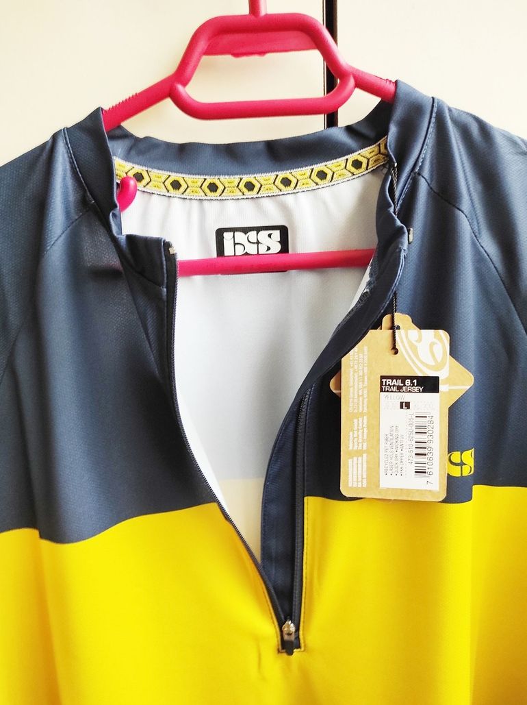 Used Ixs Trail 6.1 Short Sleeves Cycle Jersey Size L bike — image 4 of 18