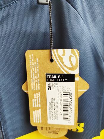 Used Ixs Trail 6.1 Short Sleeves Cycle Jersey Size S bike — image 6 of 15